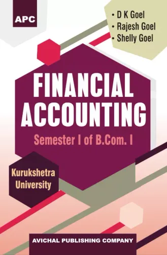 Financial Accounting  Semester I of B.Com. I (K.U.)