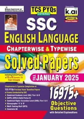 Ssc English Language Chap. Wise Solv Papar 16975+
