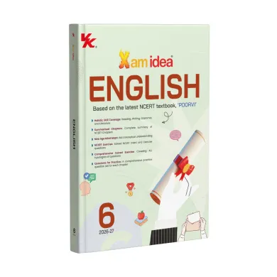 Xam idea English Class 6 | Based on the Latest NCERT textbook, ‘POORVI’ | NEP 2020 & NC-FSE 2023 Aligned | Reading Comprehension | Writing Exercises | Grammar | Literature | Mind Maps | NCERT Corner | Comprehensive Solved Exercise