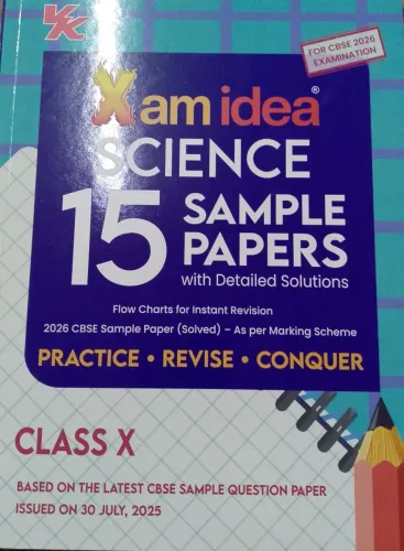 Xam Idea 15 Sample Papers Science-10 (2025-26)