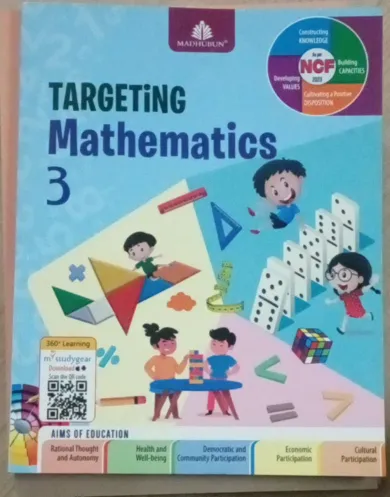 Targeting Mathematics for class 3 Latest Edition 2024