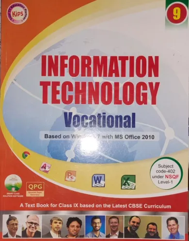 Information Technology Vocational Based On Windows 7 With MS Office 2010 For Class 9