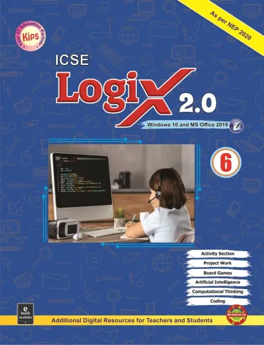 ICSE Logix 2.0 for class 6  Latest Edition 2024 (window-10 & Office-19)