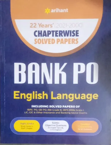 Bank Po English Language 22 Year C.W.Solved Papers