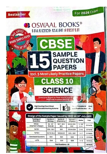 Cbse Sample Papers Science-10 {2026}