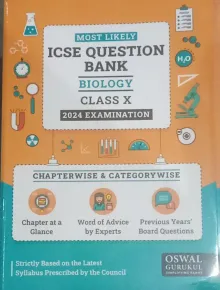 Most Likely Icse Question Bank Biology -10 {2024}