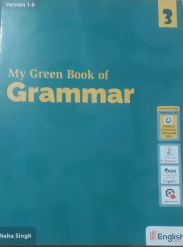 My Green Book Of English for class 3 Ver.-1 Latest Edition -2024