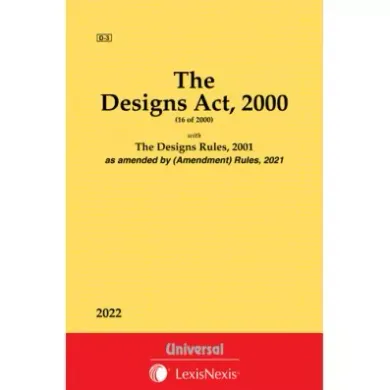 Designs Act, 2000 along with Rules, 2001