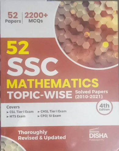52 Ssc Mathematics Topic-wise 2200+