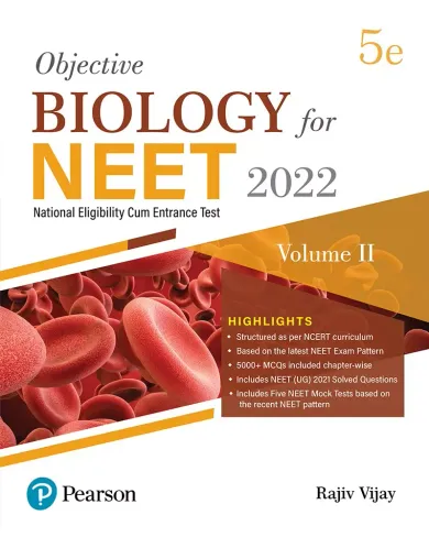 Objective Biology for NEET - Vol - II| Fifth Edition| By Pearson