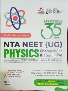 35 Years Nta NEET (ug) Physics with & T/w Solved Papers