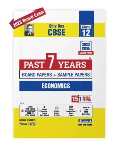 Cbse Past 7 Years Economics Sample Paper-12