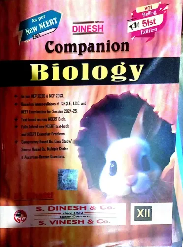 Dinesh Companion Biology-12 Latest Edition 2024