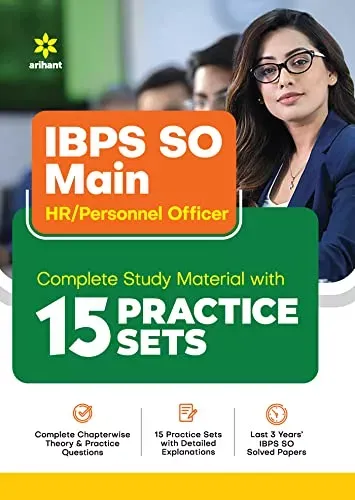 IBPS SO Main HR Personnel Officer 15 Practice Sets (Complete study material) 2021
