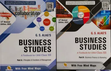 Business Studies for Class 12 by G S Alag (Set of 2 Books)