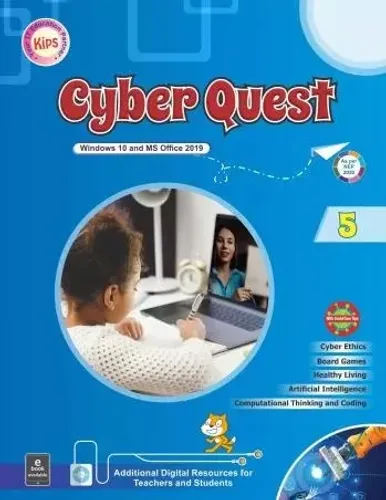 Cyber Quest Window 10 & Ms Office 2019 Class 5