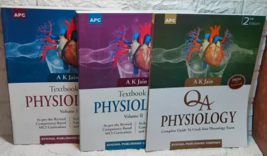 Textbook of Physiology Set of 3 Books