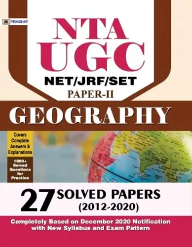 NTA UGC NET/JRF/SET GEOGRAPHY 27 Solved Papers