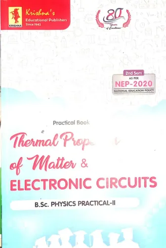 Thermal Properties Of Matter & Electronic Circuits (B.Sc. Sem.-2) Latest Edition 2024
