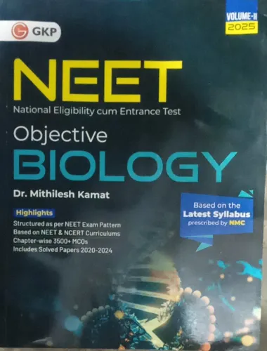 Neet Objective Biology Vol-2