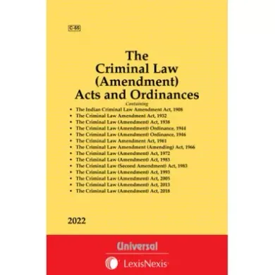 Criminal Law (Amendment) Acts and Ordinances