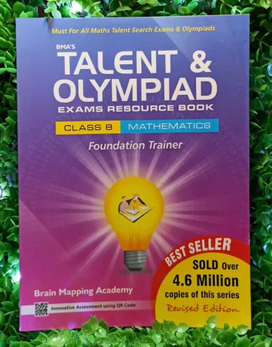 Bma's Talent & Olympiad Exams Resource Book For Class-8 (Maths)