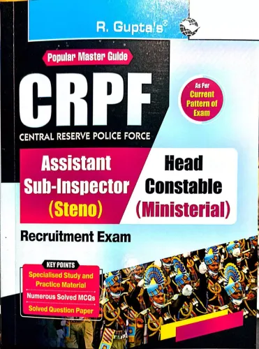 Crpf Assistant Sub-inspector Head Constable Ministerial
