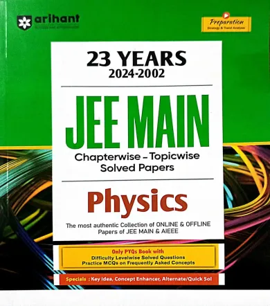 23 Years Jee Main C.w.t.w Solved Papers Physics