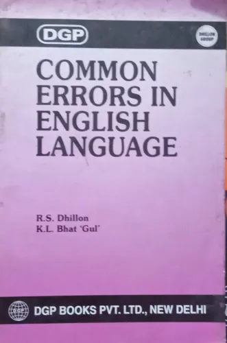 A Hand Book Of Common Errors English Language