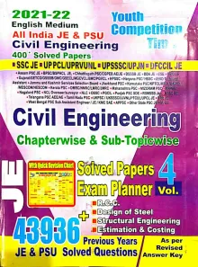 Civil Engineering Chapterwise & Sub-Topicwise Solved Papers Exam Planner Volume 4