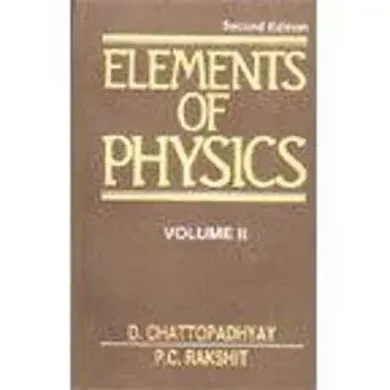Elements of Physics Vol. II