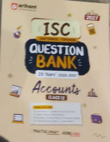 ISC Chapterwise Topicwise Question Bank Accounts-12