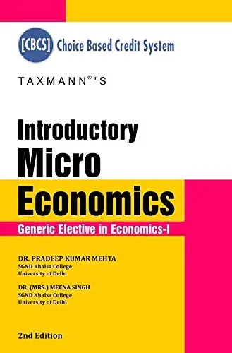 Introductory Micro Economics (Generic Elective in Economics-I)