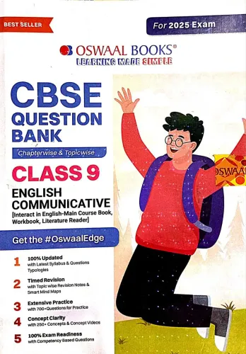 Cbse Question Bank English Communicative-9 (2024-25)