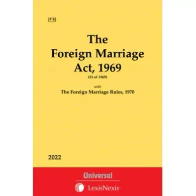  Foreign Marriage Act, 1969 along with The Foreign Marriage Rules, 1970