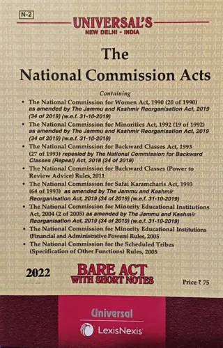 National Commision Act Contain 4 Act Women Act 1990 Minorities Act 1992 Backward Classes Act 1993 Safai Karamchari Act 1993