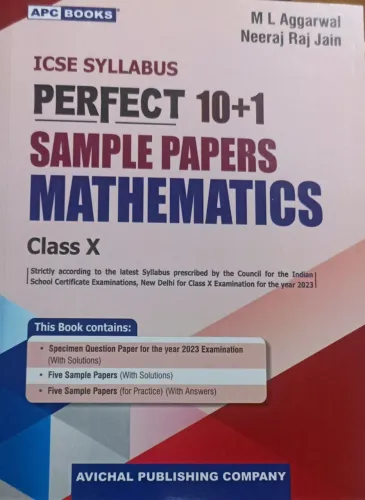 Perfect 10+1 Icse Sample Papers Mathematics-10