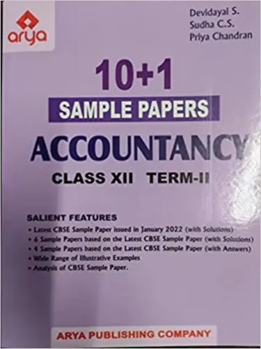 10+1 Sample papers Accountancy Class 12 Term- 2