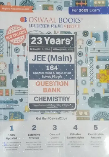 23 Years 164 Jee Main Q.B. Chemistry (2025)