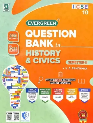 Icse Question Bank In History & Civics Term -2- Class 10