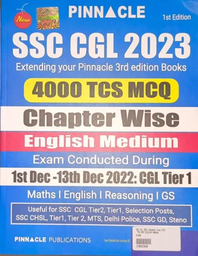 SSC CGL 4000 TCS MCQ Chater Wise ( E )