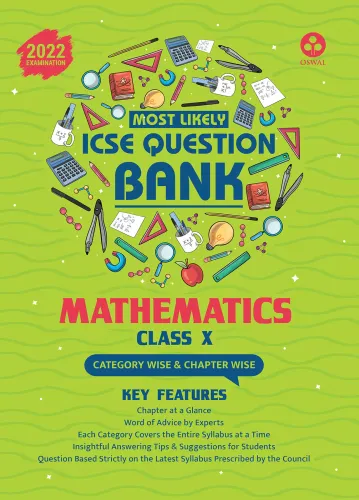 ICSE Most Likely Question Bank Mathematics Class 10 (2022 Exam)