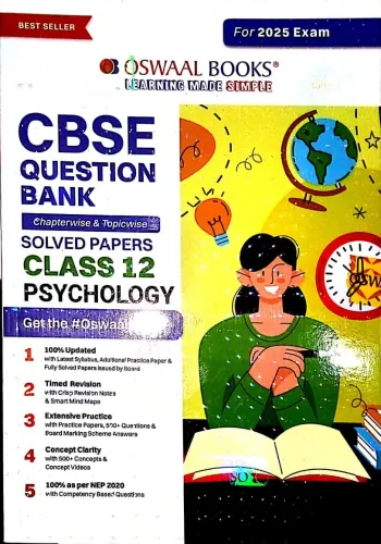 CBSE Question Bank Solved Papers Psychology-12(2024-2025)