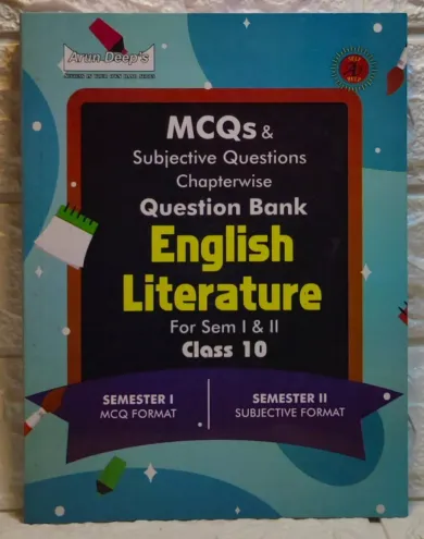 MCQs Q.b English Literature 10(Term 1&2)