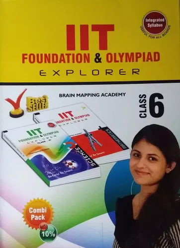 Iit Foundation & Olympiad Explorer(combi Pack) For Class 6