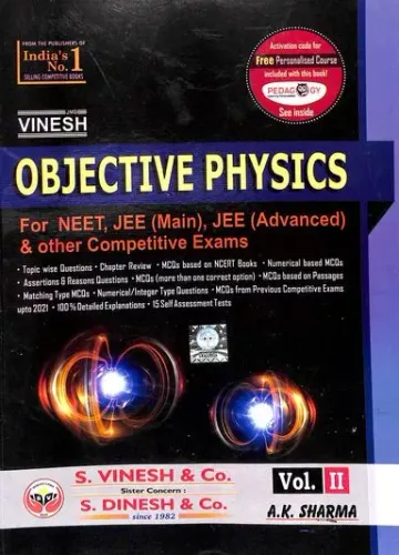 Objective Physics For Neet Jee Main Jee Advanced & Other Competitive Exams Vol 2 book 