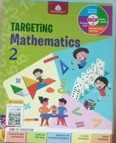 Targeting Mathematics for class 2 Latest Edition 2024