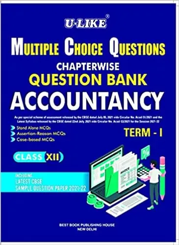 U-like Accountancy Class 12 MCQ Chapterwise Question Bank Term-1 Latest CBSE Qustion Paper 2021-2022 Exam