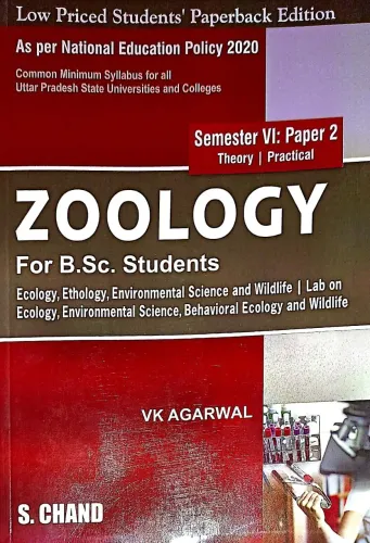 Zoology For B.sc. Students (Sem.-6 Paper-2) Latest Edition 2024