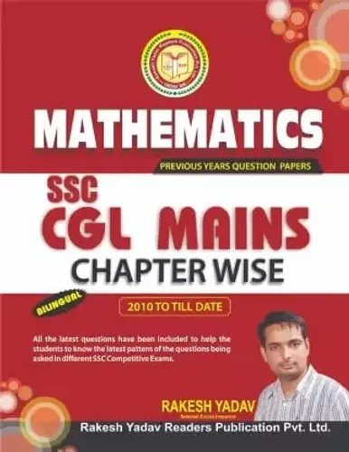 SSC CGL Mains Mathematics Chapterwise (Bilingual) by Rakesh Yadav
